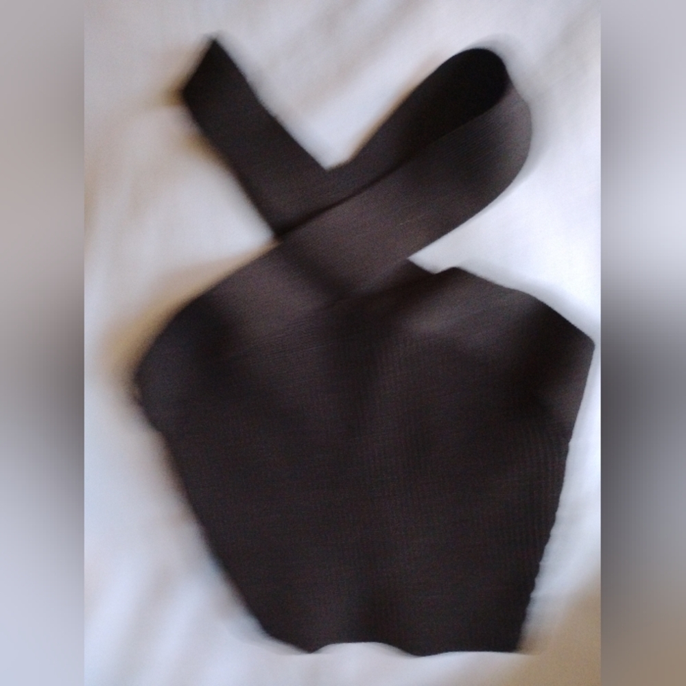 Babaton Crop Top Black New Small - Picture 6 of 6